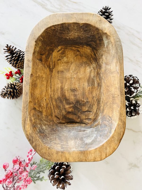 Cuenco Artesanal de Madera Jumbo