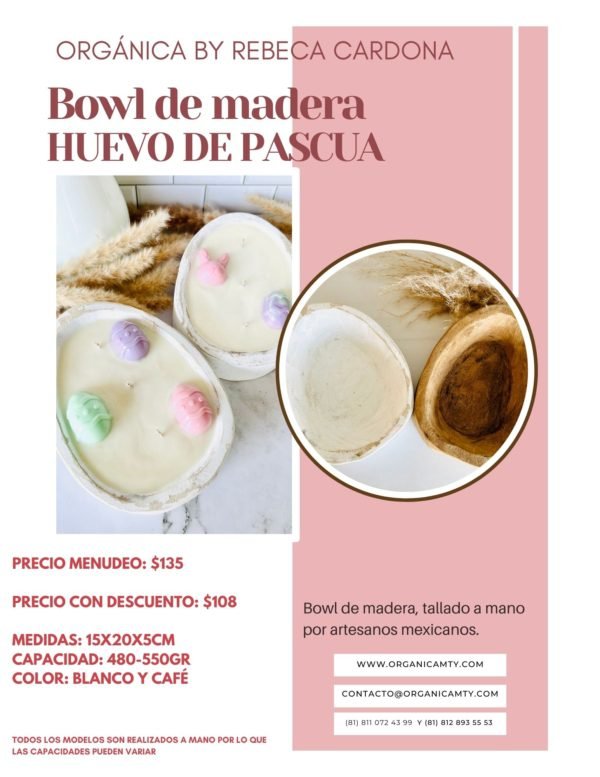 CUENCO HUEVO DE PASCUA - Imagen 2